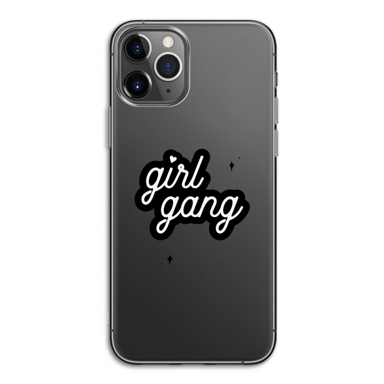 Girl Gang: iPhone 11 Pro Transparant Hoesje