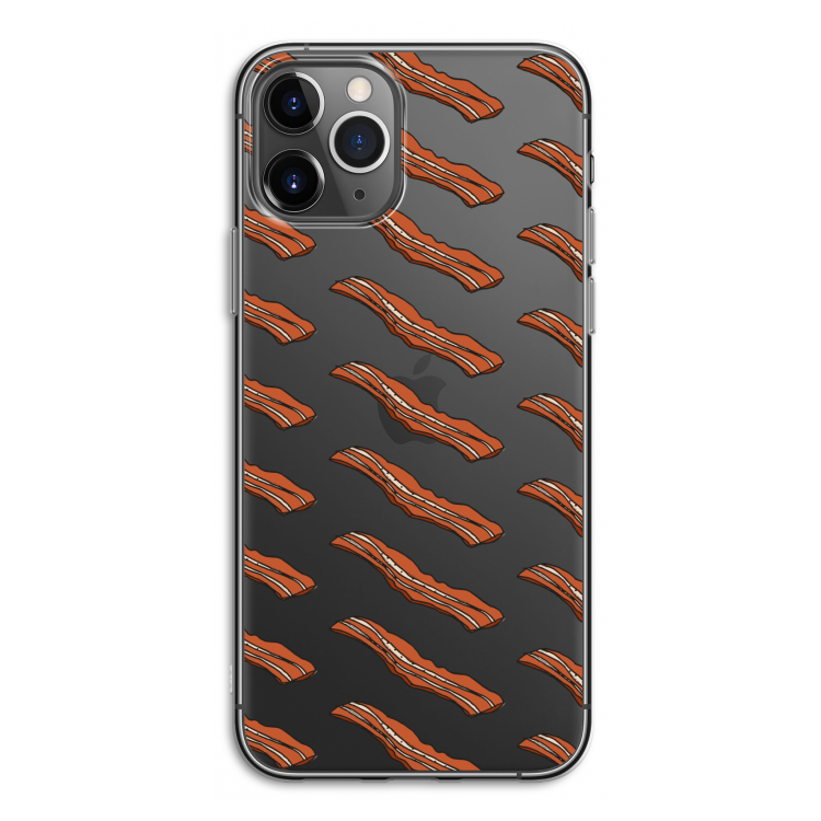 Bacon to my eggs #2: iPhone 11 Pro Transparant Hoesje