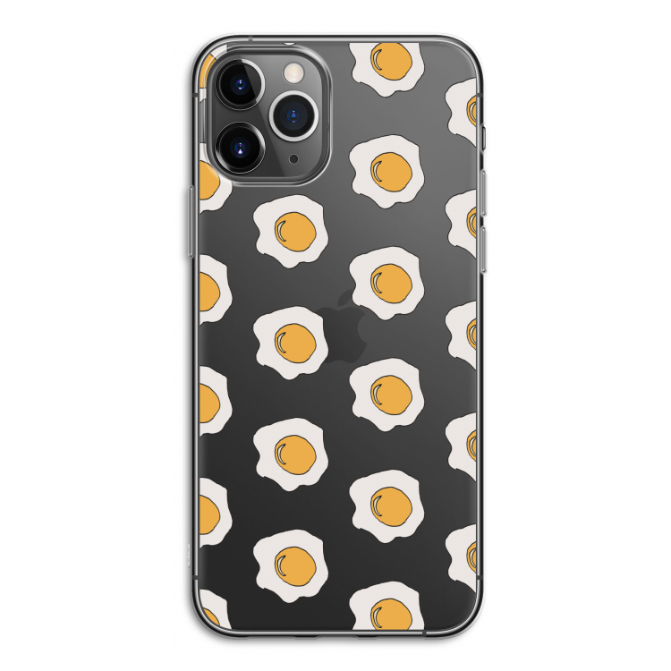 Bacon to my eggs #1: iPhone 11 Pro Transparant Hoesje