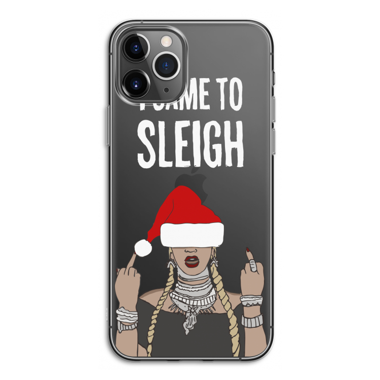 Came To Sleigh: iPhone 11 Pro Transparant Hoesje