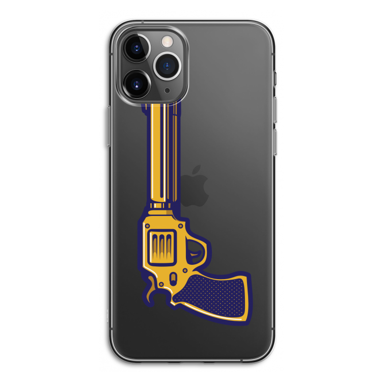 Pew Pew Pew: iPhone 11 Pro Transparant Hoesje