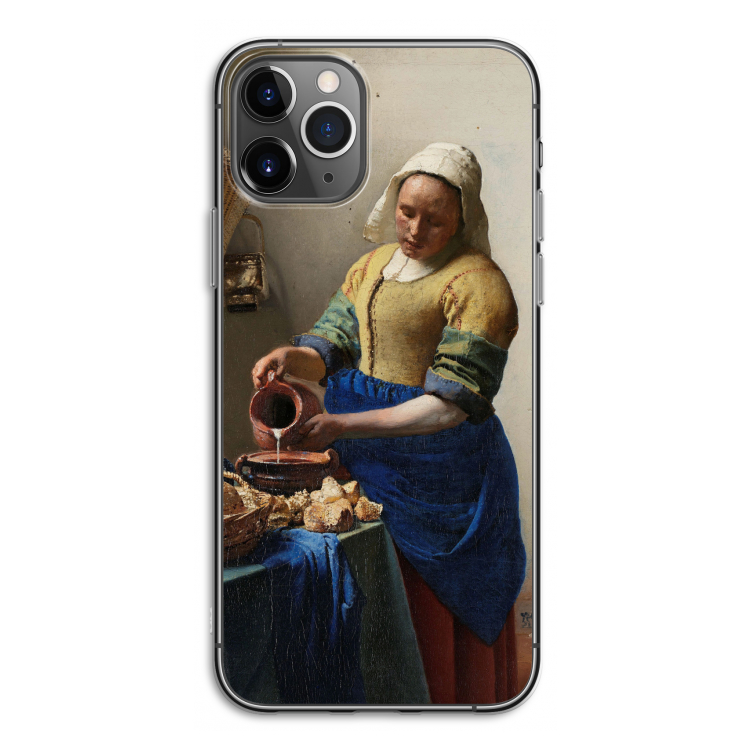 The Milkmaid: iPhone 11 Pro Transparant Hoesje
