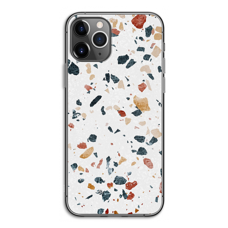 Terrazzo N°4: iPhone 11 Pro Transparant Hoesje