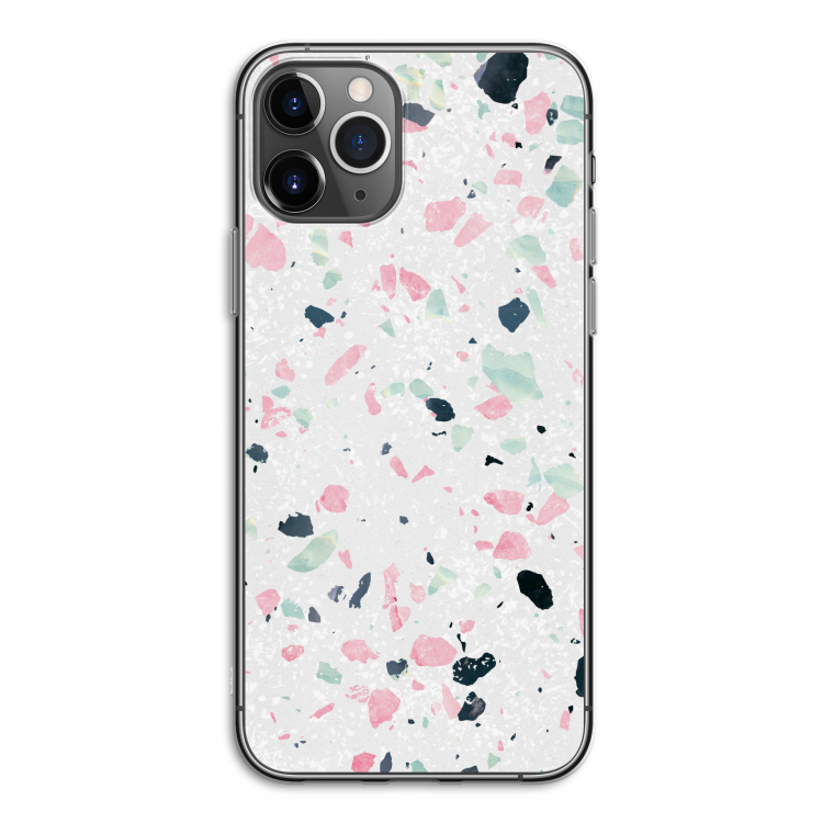 Terrazzo N°3: iPhone 11 Pro Transparant Hoesje