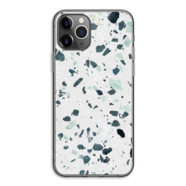 Terrazzo N°2: iPhone 11 Pro Transparant Hoesje