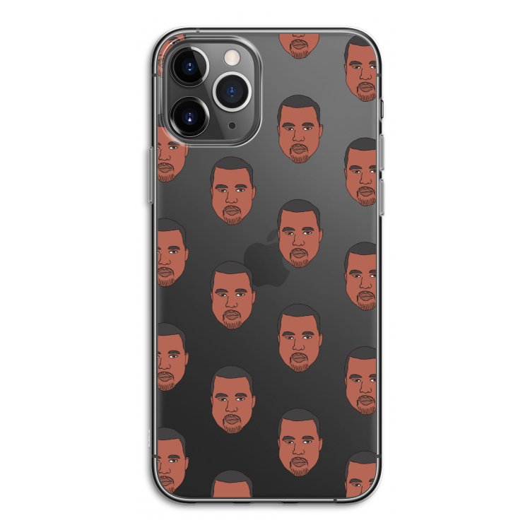 Kanye Call Me?: iPhone 11 Pro Transparant Hoesje