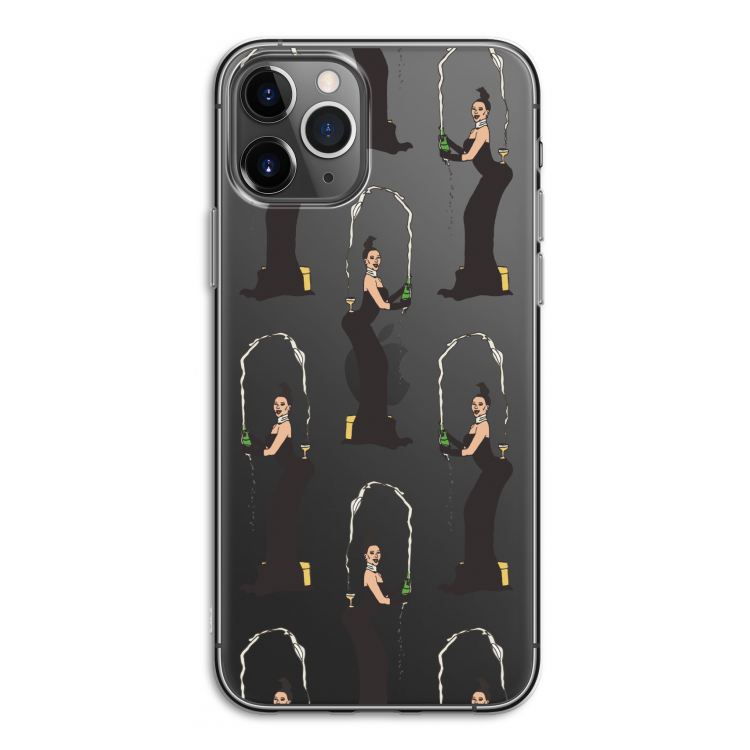 Pop Some Kim: iPhone 11 Pro Transparant Hoesje