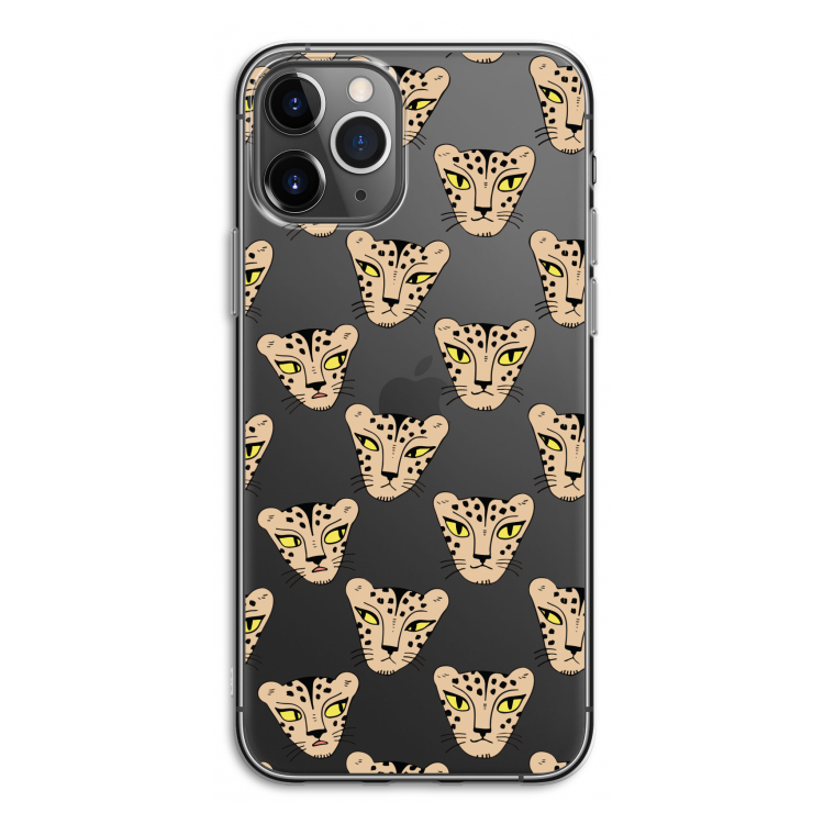 Tijger: iPhone 11 Pro Transparant Hoesje