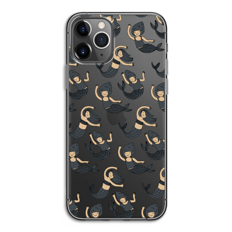 Zeemeermin: iPhone 11 Pro Transparant Hoesje