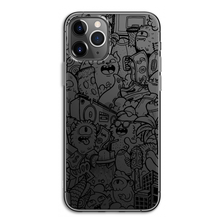 Vexx Black City : iPhone 11 Pro Transparant Hoesje