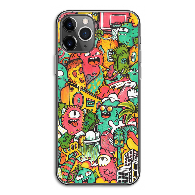 Vexx City: iPhone 11 Pro Transparant Hoesje