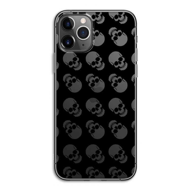 Musketon Skulls: iPhone 11 Pro Transparant Hoesje