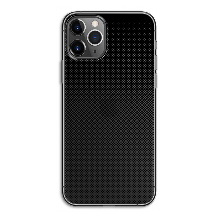 Musketon Halftone: iPhone 11 Pro Transparant Hoesje
