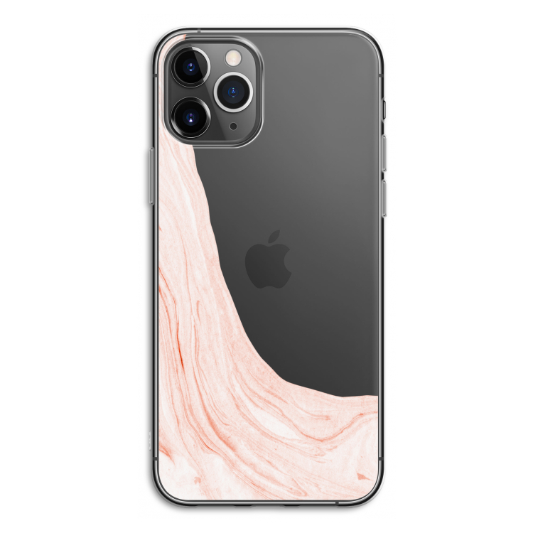 Peach bath: iPhone 11 Pro Transparant Hoesje