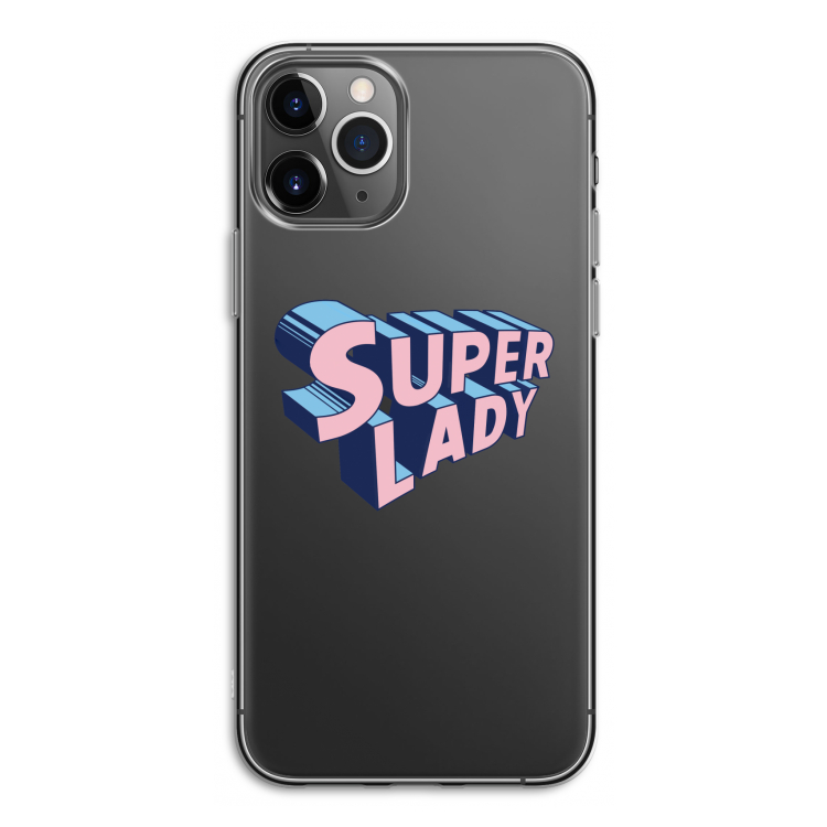 Superlady: iPhone 11 Pro Transparant Hoesje