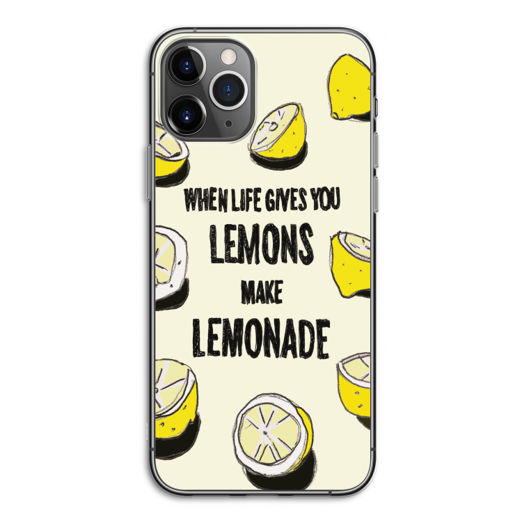 Lemonade: iPhone 11 Pro Transparant Hoesje