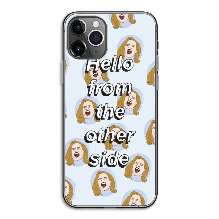 Hello: iPhone 11 Pro Transparant Hoesje