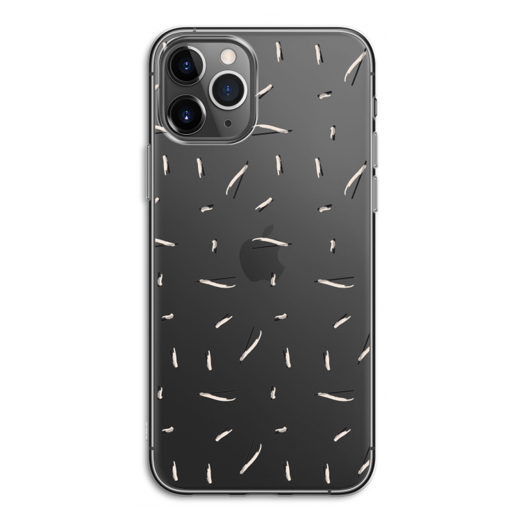 Hipster stripes: iPhone 11 Pro Transparant Hoesje