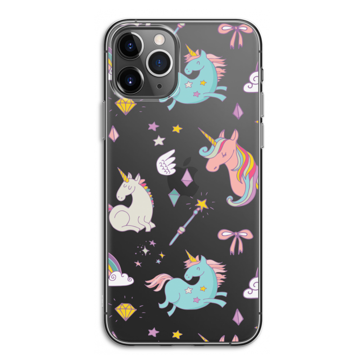 Fantasiewereld: iPhone 11 Pro Transparant Hoesje