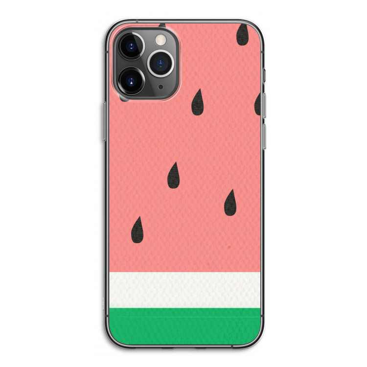 Watermeloen: iPhone 11 Pro Transparant Hoesje