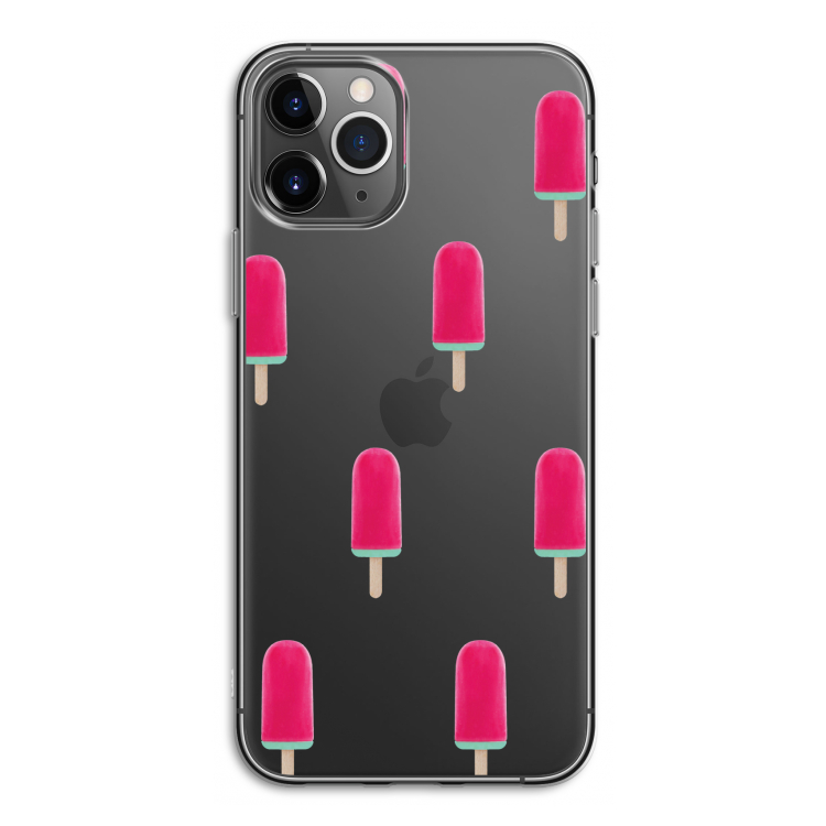 Waterijsje: iPhone 11 Pro Transparant Hoesje
