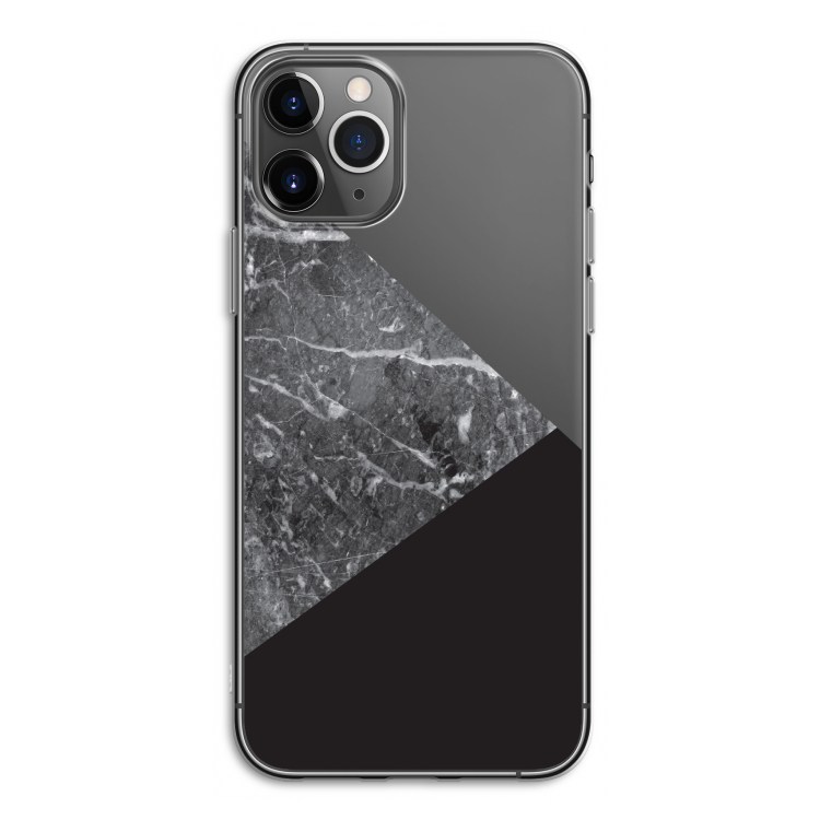 Combinatie marmer: iPhone 11 Pro Transparant Hoesje