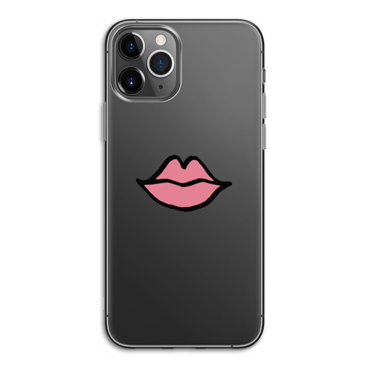 Kusje: iPhone 11 Pro Transparant Hoesje
