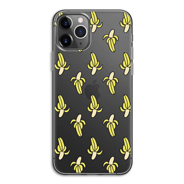 Bananas: iPhone 11 Pro Transparant Hoesje