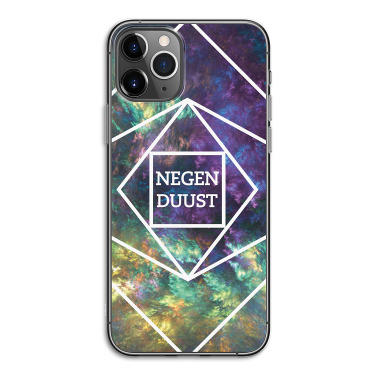 Negenduust ruimte: iPhone 11 Pro Transparant Hoesje