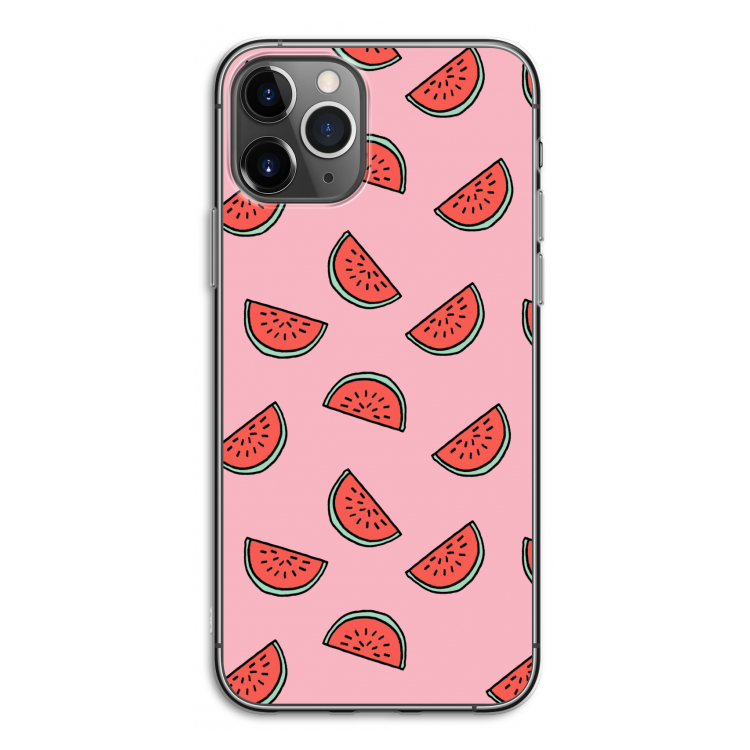Watermeloen: iPhone 11 Pro Transparant Hoesje