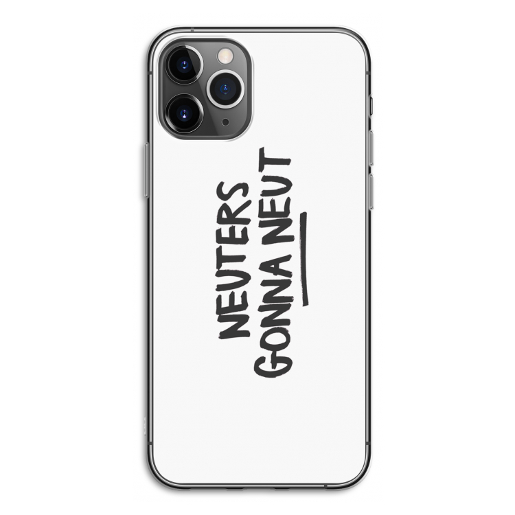 Neuters: iPhone 11 Pro Transparant Hoesje