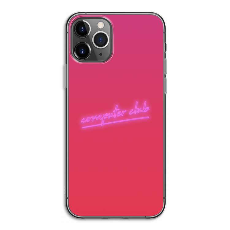 Vice Glow: iPhone 11 Pro Transparant Hoesje