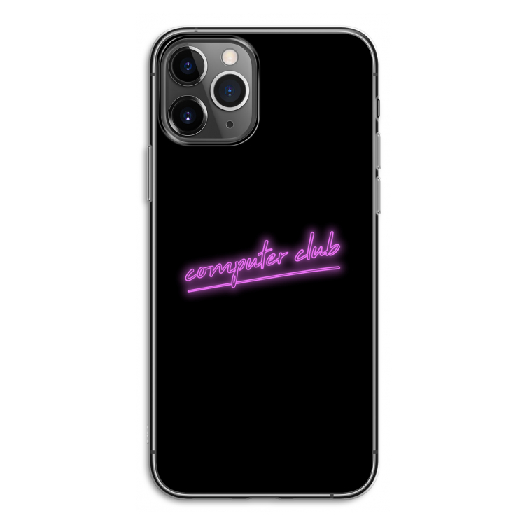 Vice Black: iPhone 11 Pro Transparant Hoesje