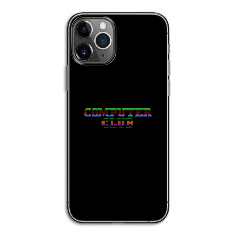 Retro: iPhone 11 Pro Transparant Hoesje