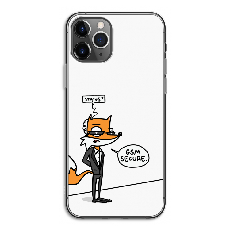 GSM secure: iPhone 11 Pro Transparant Hoesje