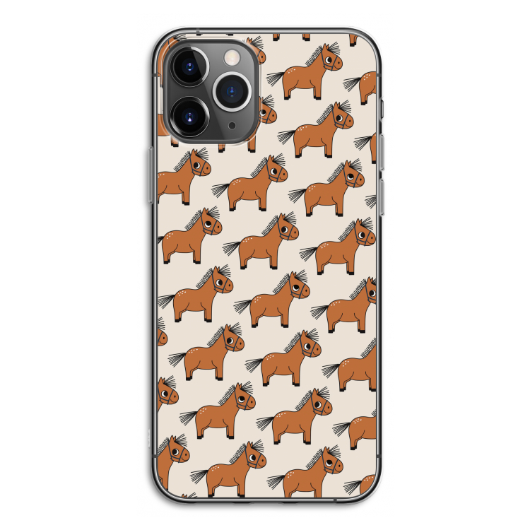 Pony: iPhone 11 Pro Transparant Hoesje
