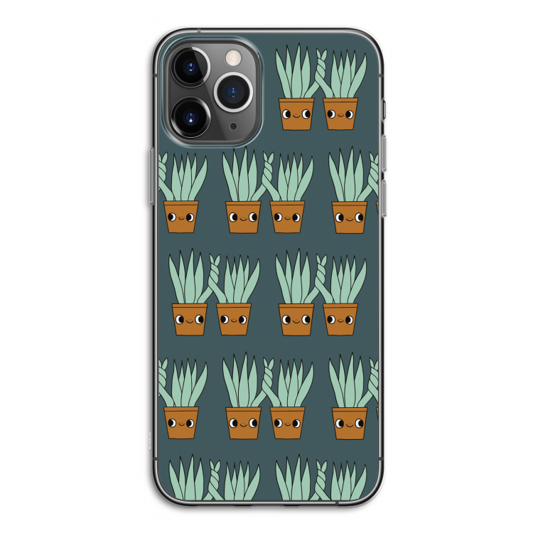 Sansevieria: iPhone 11 Pro Transparant Hoesje