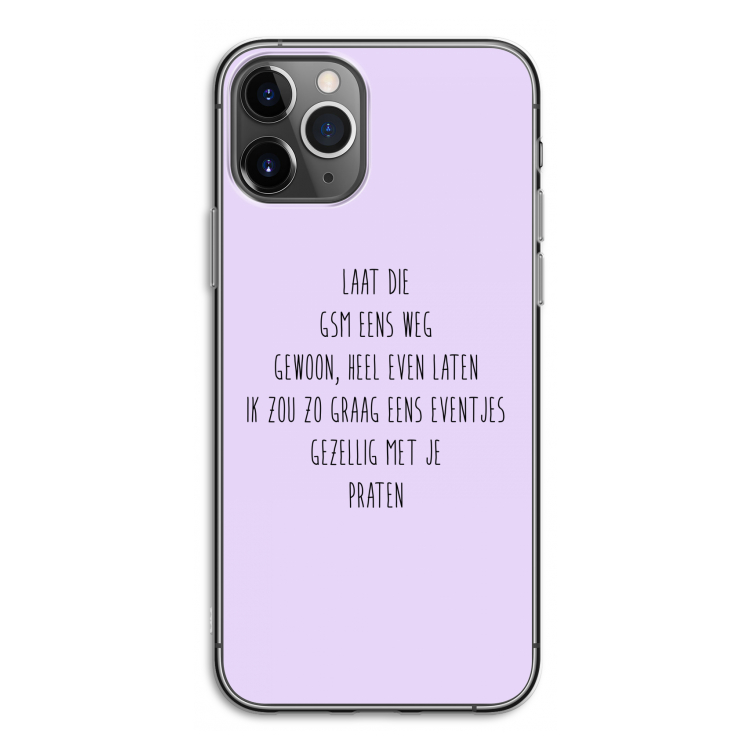 GSM: iPhone 11 Pro Transparant Hoesje