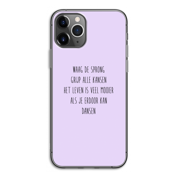 Sprong: iPhone 11 Pro Transparant Hoesje