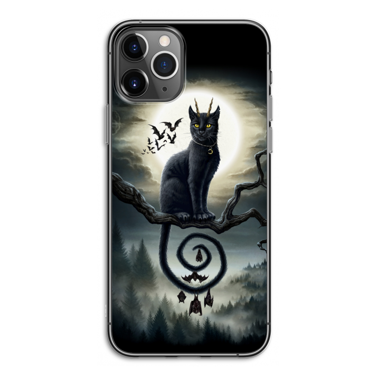 Moonlight Companions: iPhone 11 Pro Transparant Hoesje
