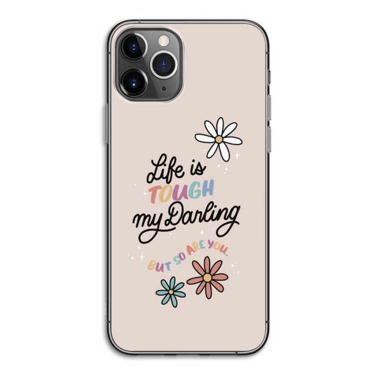 Tough Life: iPhone 11 Pro Transparant Hoesje
