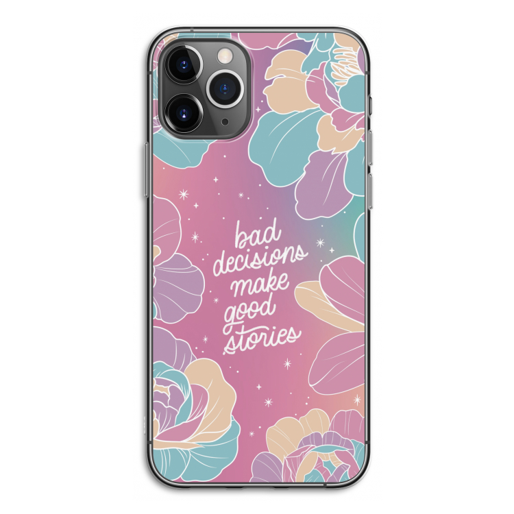 Good stories: iPhone 11 Pro Transparant Hoesje