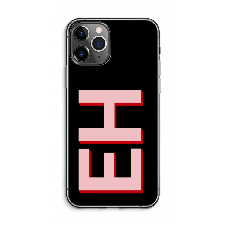 Monogram: iPhone 11 Pro Max Transparant Hoesje