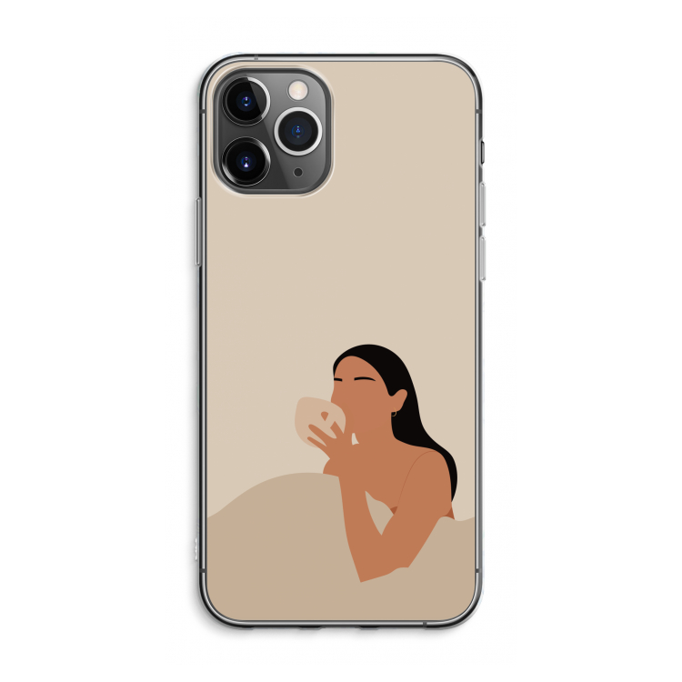 Fresh coffee: iPhone 11 Pro Max Transparant Hoesje