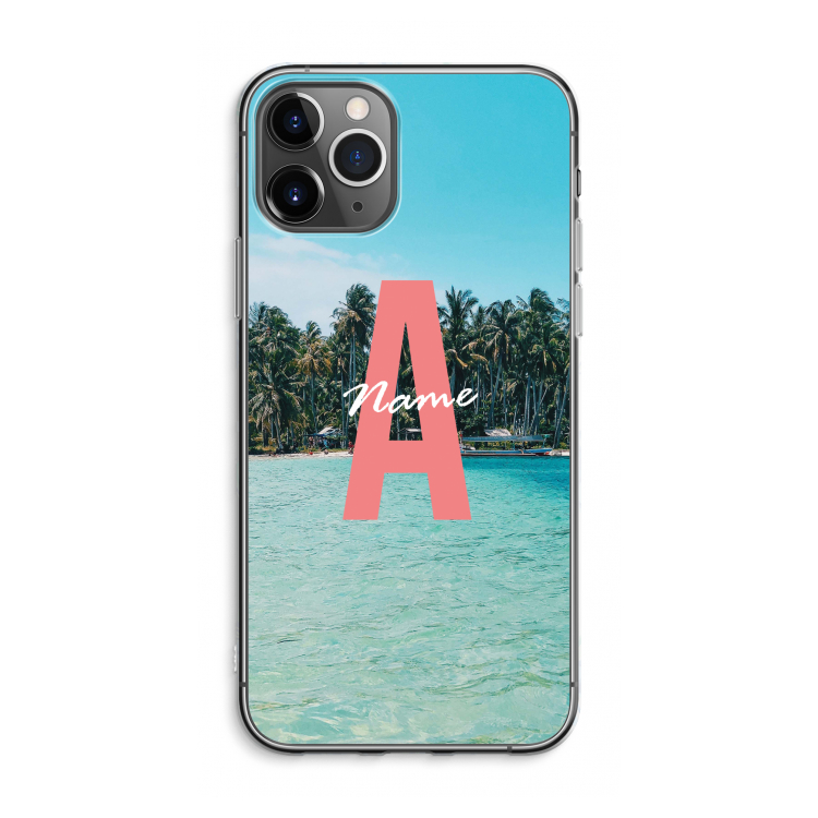 CaseCompany Pacific Dream: iPhone 11 Pro Max Transparant Hoesje