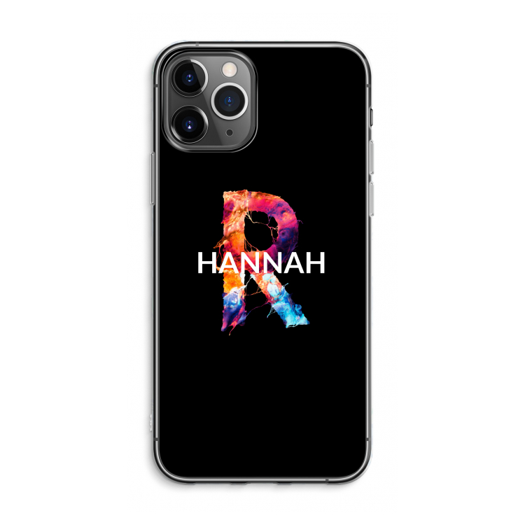 Abstract Spectrum: iPhone 11 Pro Max Transparant Hoesje