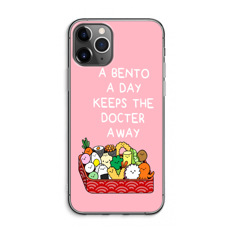 CaseCompany Bento a day: iPhone 11 Pro Max Transparant Hoesje