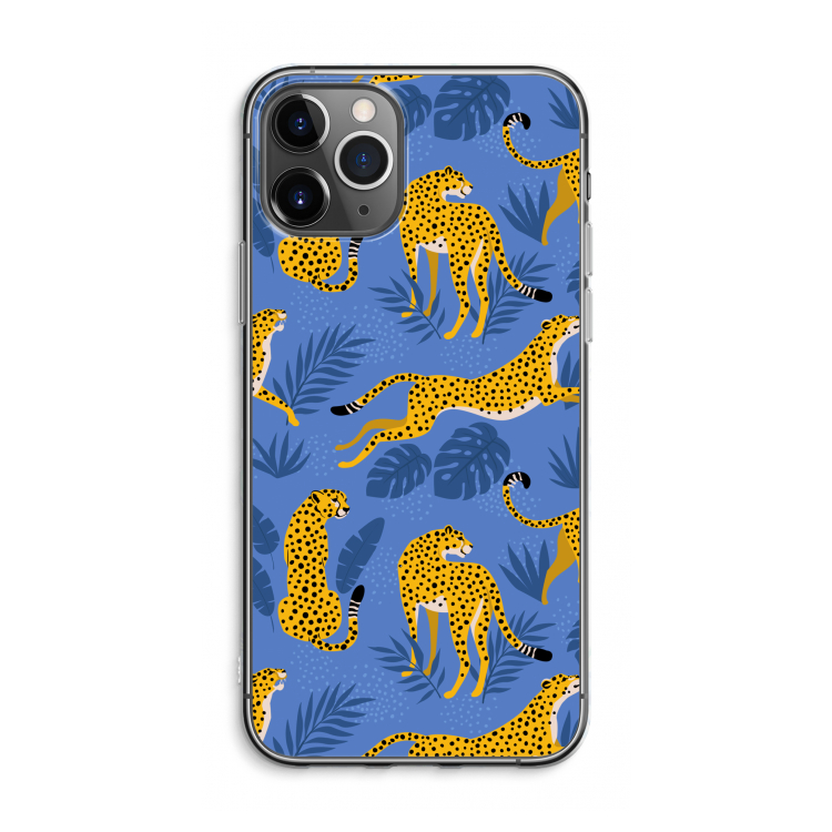Luipaard: iPhone 11 Pro Max Transparant Hoesje