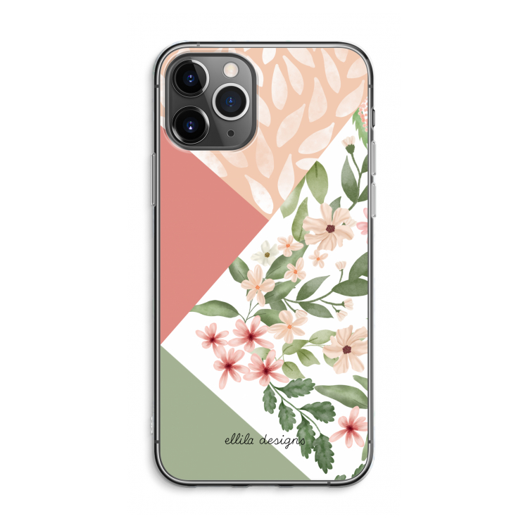 CaseCompany Sweet heaven geometrics: iPhone 11 Pro Max Transparant Hoesje