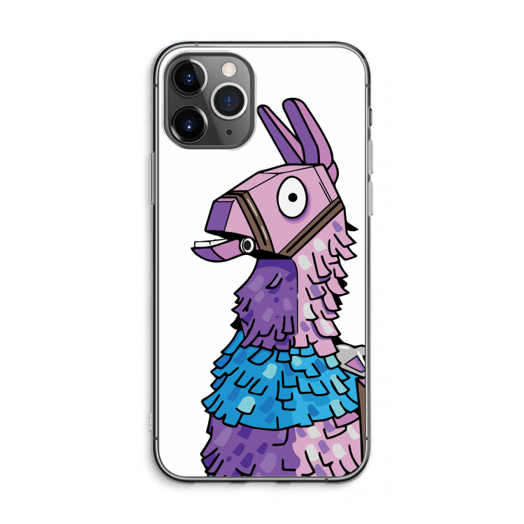 Lama: iPhone 11 Pro Max Transparant Hoesje